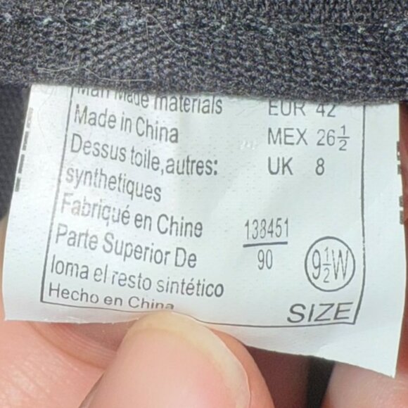 City Sneaks Non-Marking Slip On Black Shoes Size 9.5 - Picture 8 of 9